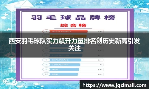 西安羽毛球队实力飙升力量排名创历史新高引发关注